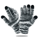 Men Women Winter Plush Touch Screen Thicken Warm Elastic Knitted Gloves