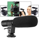 3.5mm External Stereo Microphone Mic For Nikon DSLR Camera DV Camcorder E6P6