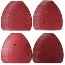 40pcs 14 cm mouse sander pad sandpaper mix 60 80 120 240