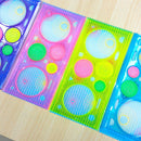 1X Spirograph Geometric Ruler Drafting Tools Stationery Drawing Toys Set liau