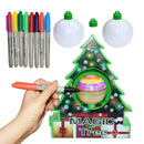 Christmas Tree Painting Electric Ball Battery Charging DIY Drawing Toys for Kids
