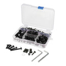 1Set Black M6 M5 Fairing Bolts Fastener Clip Screw Nut Kit for Motorcycles