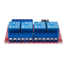 5V High / Low Level With Trigger Opto-isolator 4 channels Power relay moduleV9Q5