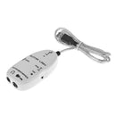 Guitar to USB Sound Player Sound Card Effector Link Audio Cable (White)