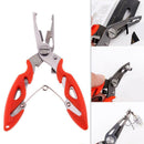 Stainless Steel Fishing Pliers Scissors Line Cutter Remove Hook Tackle Tool