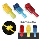 60pcs Quick Splice Electrical Wire Terminals PP Insulated Female Spade Conn