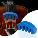 Rubber Violin Mute Silencer for Violin Practice Parts Accessories Blue
