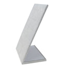 Velvet Jewelry Frame Tray Rings Earrings Display Board Grey
