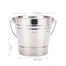 Wine Champagne Stainless Steel Double Walled Ice Bucket Cooler 2L