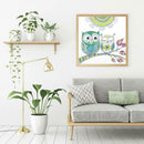 5D DIY Special Shaped Diamond Painting Owl Cross Stitch Mosaic Craft Kits