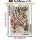 5D DIY Full Drill Diamond Painting Novelty Horse Cross Stitch Decor (B995)