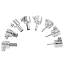 8pcs Round Heat Gun Soldering Station Blower Nozzles for 850 Hot Wind Gun