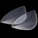 1pair Clear Silicone Gel Arch Foot Wedge Pads Pain Relief Flat Feet Insoles FT