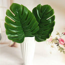 5x Large Artificial Monstera Branch Palm Fern Turtle Leaf Faux Foliage Le D E2T3