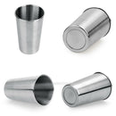 500ML Stainless Steel Cups 16oz Tumbler Pint Glasses 18/8 Metal Cup Mug Shaker