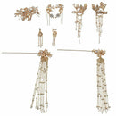Hanfu Tiara Bride Costume Hair Accessories Chinese Phoenix Crown Luxury Cla D8H1