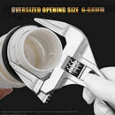 16-68mm Adjustable Wrench Large Opening Bathroom Spanner Wrench Tool Equipm Z8T5