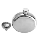 5oz Mirror Polished Stainless Portable Liquor Wine Hip Flask with Funnel