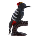 Artificial Feather Vivid Home Garden Decor Ornament Woodpecker Garden Tool