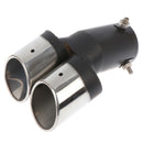 Stainless Steel Universal Car Modified Double Exhaust Pipe Rear Muffler Tail-Tip