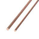 1Pc 99.9% Pure Copper Metal Rods Cylinder Length 50cm, Diameter 3mm