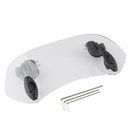 Motorcycle Windshield Windscreen Extension Spoiler Wind Deflector 280mm