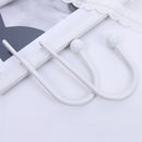 4Pcs Curtain Drapery Holdbacks U Shape Tie Back Hook Holdbacks Metal Backs