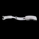 Stainless steel folding clasp with flap and buckle fit 22mm Watchband Strap