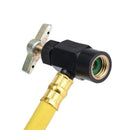 R134A Car Ac Refrigerant Charge Hose Kit Recharge Hose with Gauge, A/C 1/2  V3Z1
