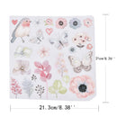 flower bird patches for clothes iron>on transfers easy print diy appliques In ES