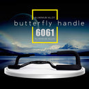 Bicycle Handlebar Mountain Road Bike Butterfly Handlebar Bike Fixed Gear Re