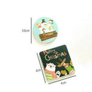 46PCS Snowman Christmas Decor Box Sealing Stickers Diy Xmas Gift Bag Sealing M&O