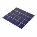 6.8x6.9 Inch 4W 5V Polycrystalline Silicon Solar Panel DIY with Alligator Clips