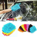 Super Mitt Microfiber Car Window Washing Cleaning Cloth Gloves Towel Duster X3Z9