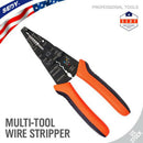 MultiPurpose Electrical Wire Stripping Tool Crimper Pliers Insulated Cutter- OZ
