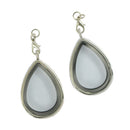 2pcs Living Memory Glass Locket Jewellery