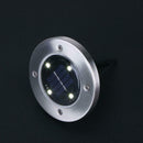 Waterproof Solar Powered 4LED Ground Light Outdoor Garden Yard Decor Lamp