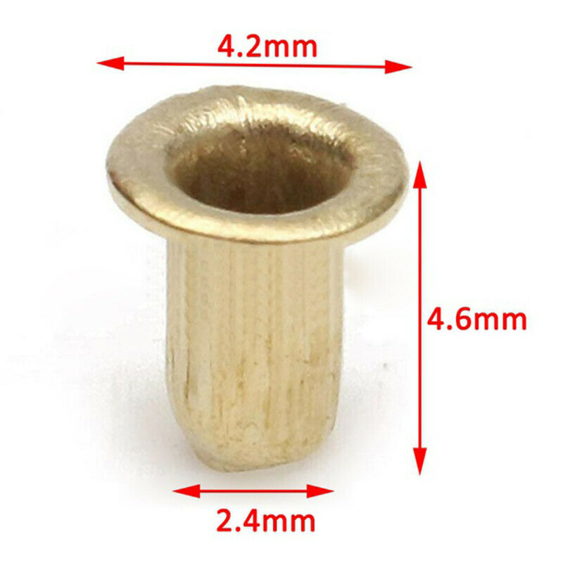 1000Pcs copper Beekeeping Eyelets For Frames Bee Hive Equipments Copper Cap
