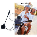 Motorcycle Wireless Helmet Bluetooth 4.1 Headset Handsfree Voice Mic Stereo