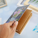 DIY Flower Diamond Painting Kraft Paper Photo Album Picture Storage Case