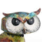 Iron Garden Owl Statue Standing Animal Ornaments Table Sculpture Decorations