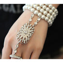Hot Beads Stretch Beads Bracelets For Women The Great Gatsby Jewelry Rhinestone