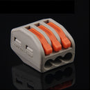 10Pcs 3 Pin Universal Compact Wire Wiring Connector Conductor Terminal Block MO