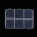 New Mini Portable Empty Braille 6 Cells Pill Medicine Drug Storage Case Box
