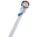 2pcs Cute nurse doctor ballpoint pen black refill school student station- Bj