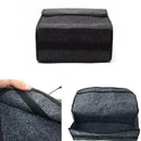 Portable Gray Felt Car Trunk Cargo Organizer Storage Box Accessory Bag New V6Q8