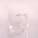 Cat Shaped Glass Vase Hydroponic Plant Flower Vase Terrarium Container Pot  C6Q5