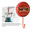 New Retro Creative Beer Cover Hook "RACING MOTOR" Character Personality Hoo