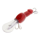 Funny Minnow Fishing Lure Deep Diving Crankbait Wobblers with 2 Treble Hooks for