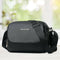Women Washed PU Crossbody Bag Large Capacity Mother Zipper Shoulder Pouch